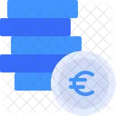 Euro Coins Coins Stack Coin Icon