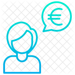Euro conversation Icon