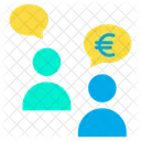 Euro Conversation Icon