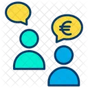 Euro Conversation  Icon