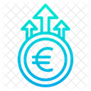 Crescimento Do Euro Crescimento Dos Negocios Crescimento Monetario Icon