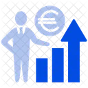Euro-Datengrafiken  Symbol