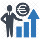 Euro-Datengrafiken  Symbol