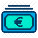 Efectivo Euros Dinero Icono