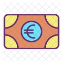 Mnote Euro Efectivo Dinero Icono