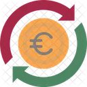 Currency Exchange Euro Euro Valuation Icon