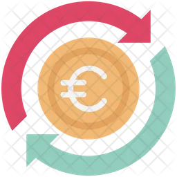 Euro Exchange  Icon