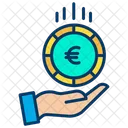 Euro Funding Euro Coin Icon