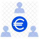 Euro Group Business Currency Icon