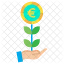 Euro Grow Icon