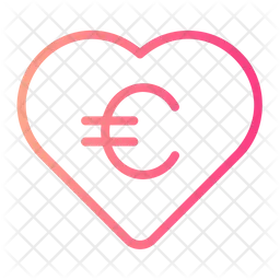 Euro Heart  Icon