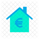 Home House Euro Symbol Icon