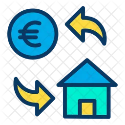 Euro Home Cost  Icon
