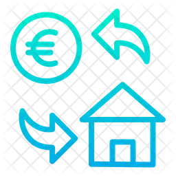 Euro Home Cost  Icon