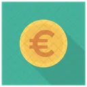 Euro Euromoney Moeda Ícone