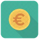 Euro Euromoney Moeda Ícone