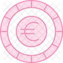 Euro Money Currency Icono