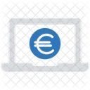 Euro Laptop  Icon