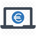 Euro laptop  Icon