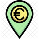 Euro Location Money Location Euro Icône