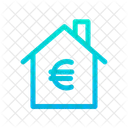 Maison Maison Symbole De Leuro Icône