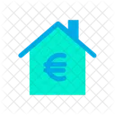 Maison Maison Symbole De Leuro Icône