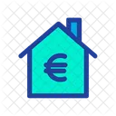 Maison Maison Symbole De Leuro Icône