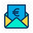 Euro Message Mail Icon