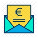 Euro Message Euro Mail Icon