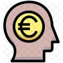 Euro Mind Money Mind Head Icon