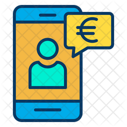 Euro mobile Icon