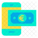 Euro Mobile Icon