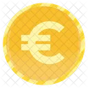 Moeda De Euro Euro Moedas De Ouro Ícone