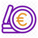 Moeda De Euro Dinheiro Euro Icon