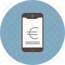 Pagamento Movel Em Euros Euro Celular Icon