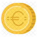 Euro Bargeld Munze Symbol