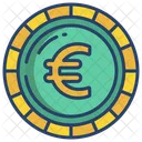 Euro-Münze  Symbol