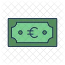 Euro Note Banknote Currency Stack Icon