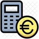 Calculadora De Euros Calculadora Euro Icono