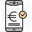 Pagar En Euros Euro Pago Icono