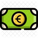 Euro Paper Bank Money Icon