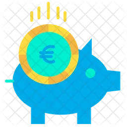 Euro piggy  Icon
