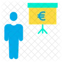 Euro Presentation Icon
