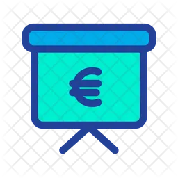 Euro Presentation  Icon