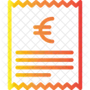 Euro-Quittung  Symbol