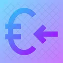 Euro Receive Icon