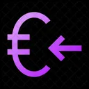 Euro Receive Icon