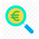 Lente Dingrandimento Euro Trova Icon