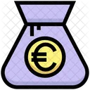 Bolsa euro  Ícone