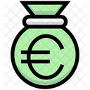 Bolsa euro  Ícone